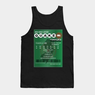 04-05-2024 New Jersey QUAKE Roll Power Play Lottery Ticket Tank Top